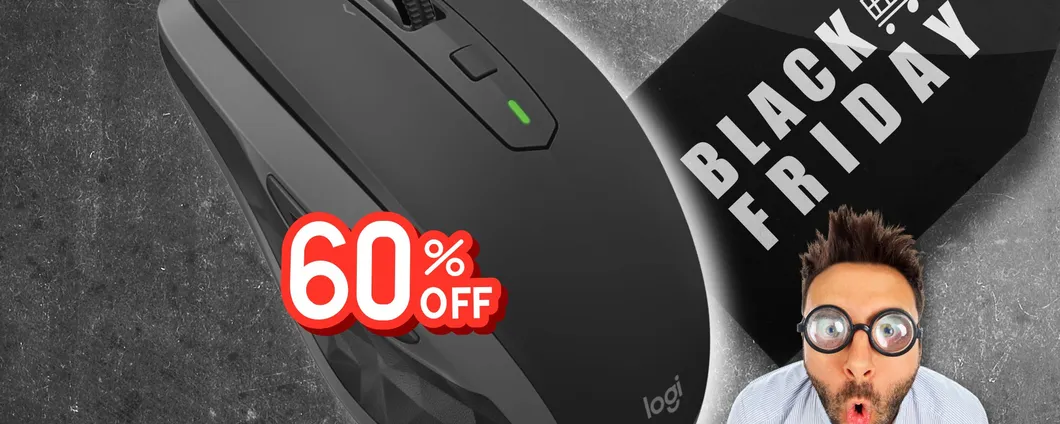 Mouse Logitech Wireless: CROLLA DEL 60% e il prezzo diventa minuscolo