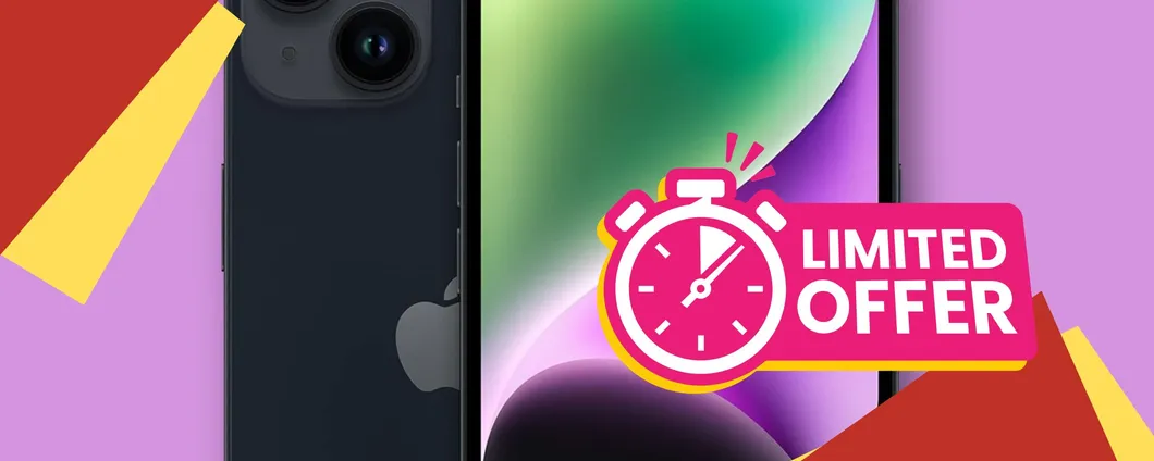 PREZZO FOLLE per Apple iPhone 14 da 128GB super occasione Amazon di Primavera!