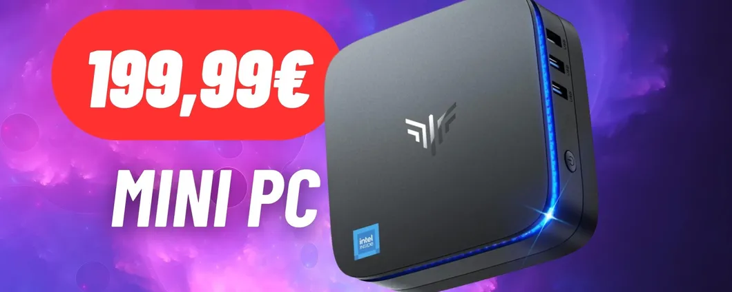 RISPARMIA su questo Mini PC potentissimo e compatto: OFFERTA Amazon