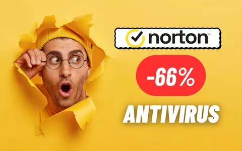 Norton: antivirus in sconto del 66% per un interno anno