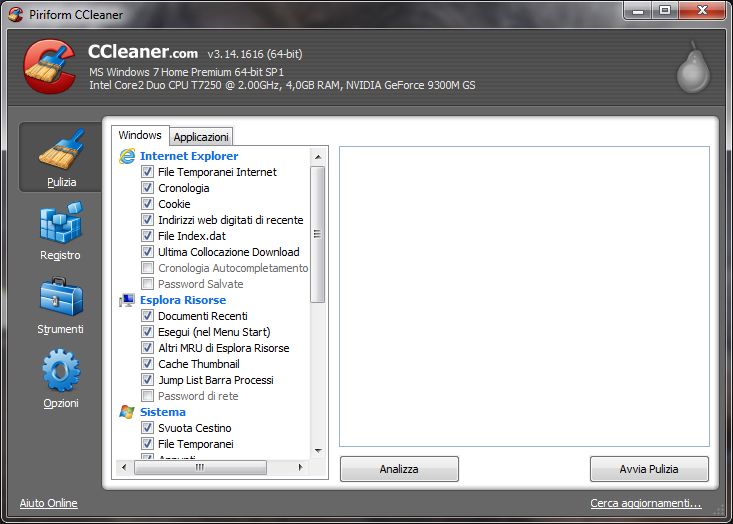 ccleaner download gratis italiano per windows xp