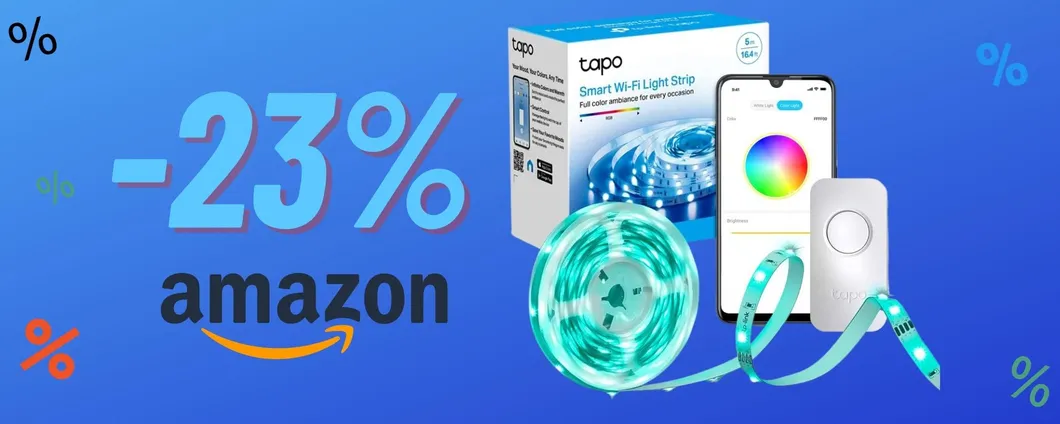 Illumina CON STILE la tua vita grazie alla Striscia LED TP-Link, ora in OFFERTA!