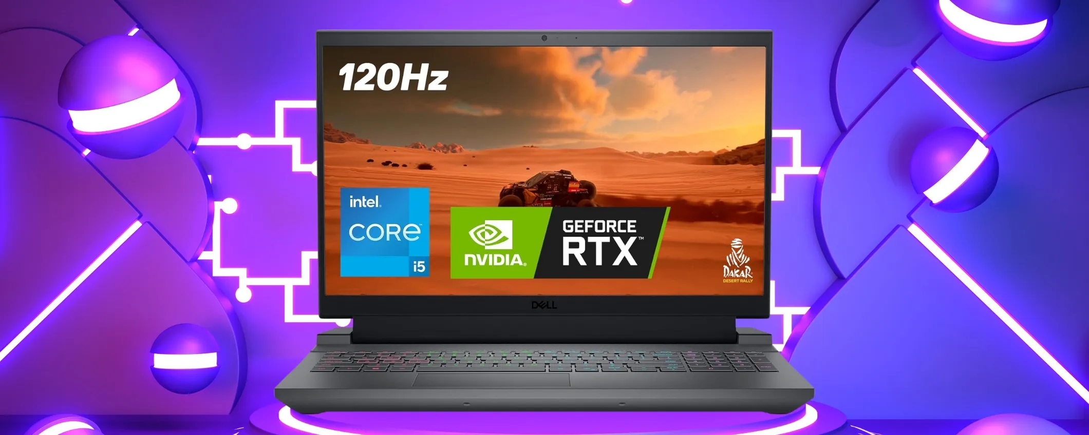 Offerta Tech Week: Dell Inspiron G15 con GeForce RTX 3050 in SCONTO di 200€