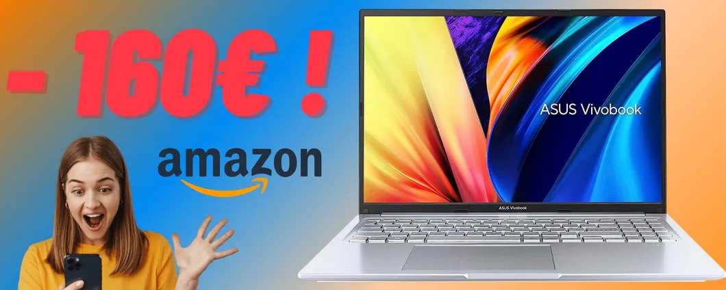 OFFERTA BOMBA col 25% di sconto per il portatile ASUS Vivobook 16X