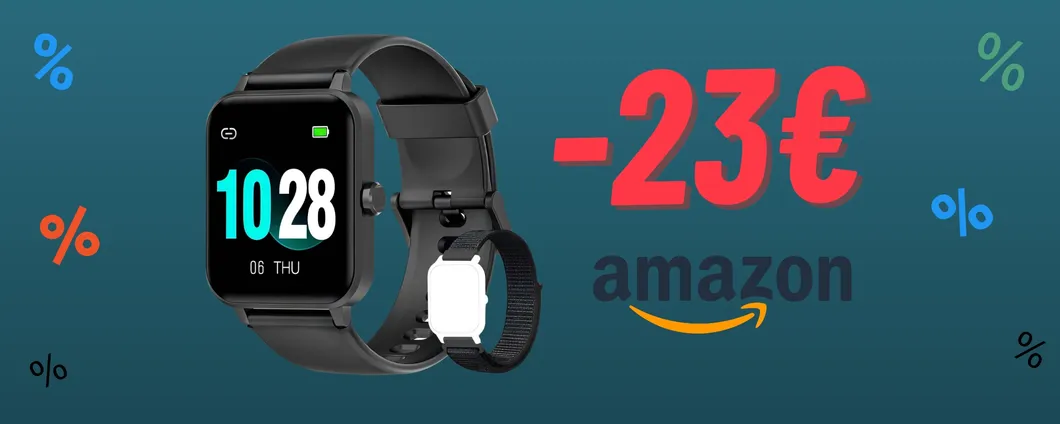 Smartwatch Blackview da uomo ora in SUPER SCONTO su Amazon!