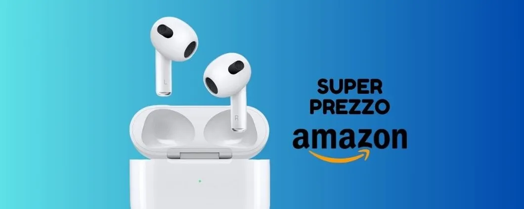 SUPER PREZZO per Apple AirPods, tue a SOLI 180 euro su Amazon!
