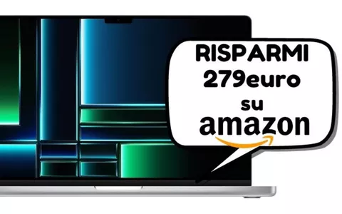 OFFERTISSIMA Amazon: il MacBook Pro Apple TI COSTA 279 euro IN MENO!