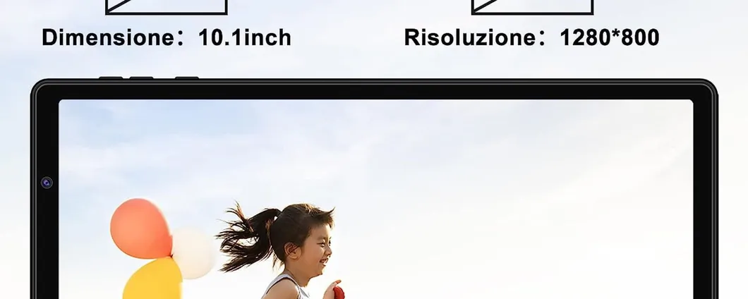 Tablet entry-level da 10 Pollici con 4 GB RAM e 64 GB di ROM a meno di 65 euro su Amazon