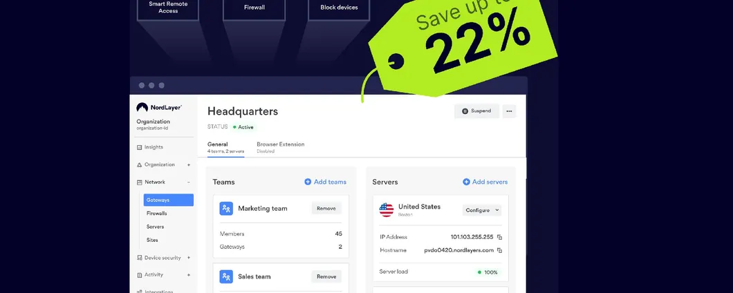 Sicurezza e controllo con NordLayer: la VPN su misura per le imprese
