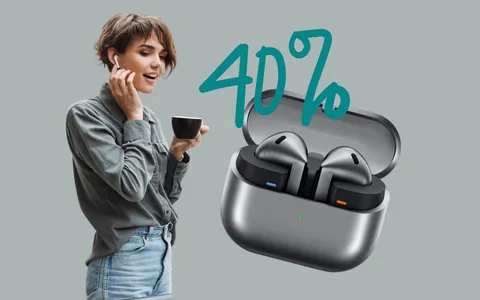 Samsung Galaxy Buds3: offerta del giorno su Amazon con sconto del 40%