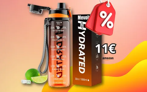 Borraccia Motivazionale: SOLO 11€ per mantenerti idratato in maniera sana!