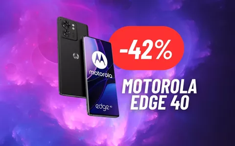 DISINTEGRATO IL PREZZO del bilanciatissimo Motorola Edge 40: più di un semplice BEST BUY