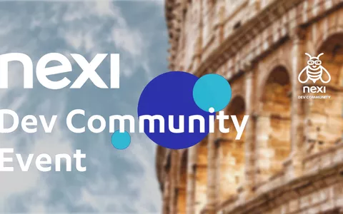 Nexi Dev Community Event: Roma, 20 settembre 2023