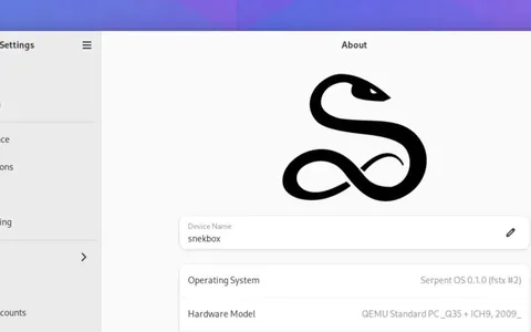Serpent OS: distribuzione Linux cambia nome in AerynOS