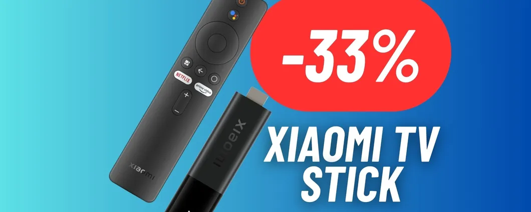Rendi la tua TV più smart con lo Xiaomi TV Stick: SCONTO SHOCK