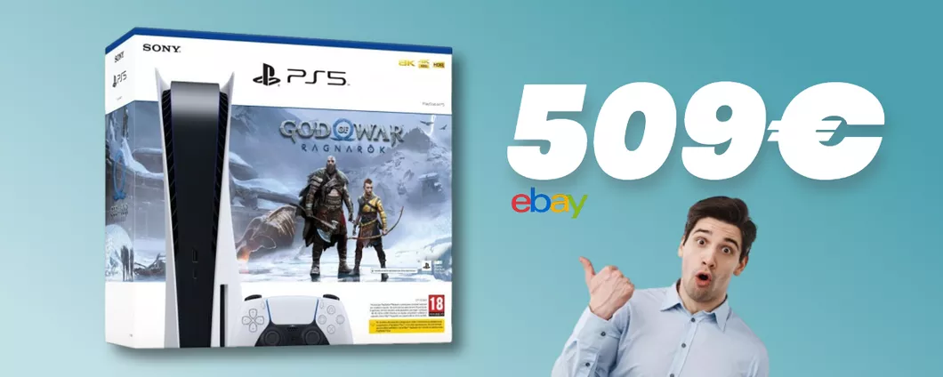 PlayStation 5 con God of War Ragnarok: il prezzo su eBay è STREPITOSO