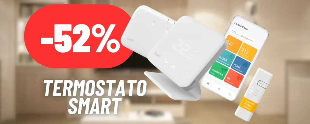 La tua casa diventa ancora più smart con il Termostato Wireless al 52% di sconto: OFFERTA LAMPO