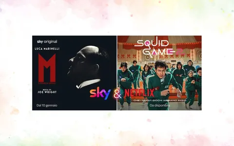 M Il Figlio del Secolo e Squid Game 2 (quasi) gratis con l'offerta prova Sky e Netflix