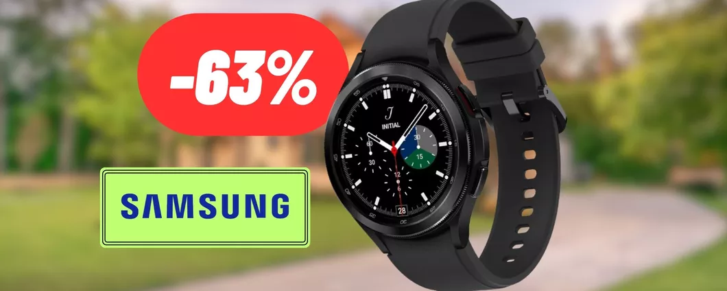 Samsung Galaxy Watch4: smartwatch eccellente ad un prezzo SCONTATISSIMO