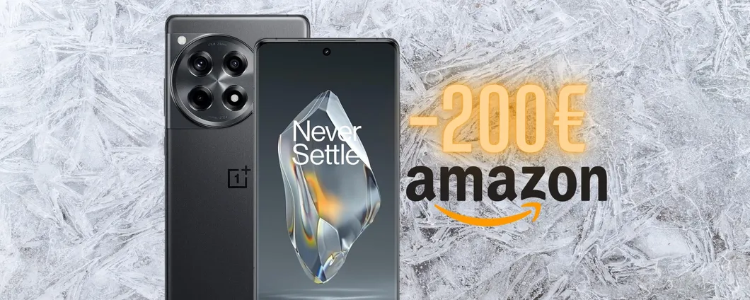 OnePlus 12R 5G (16/256GB) in sconto folle di 200€ e pagabile a rate