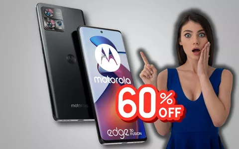 NON RICAPITA: oltre 380€ di sconto per Motorola Moto Edge 30 Fusion AL MINIMO STORICO!