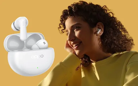 Driver in titanio per un audio perfetto: OPPO Enco Air4 Pro in OFFERTA su Amazon!
