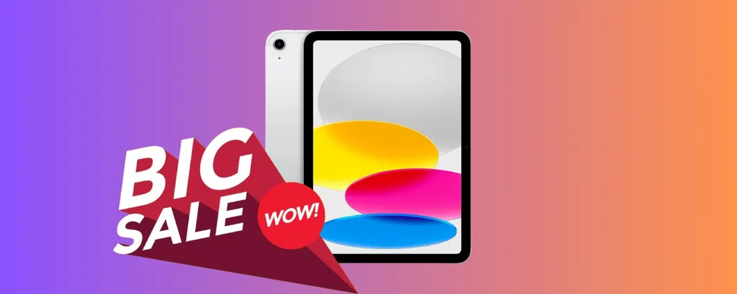 L'Apple iPad più venduto di sempre oggi è in mega promozione su Amazon