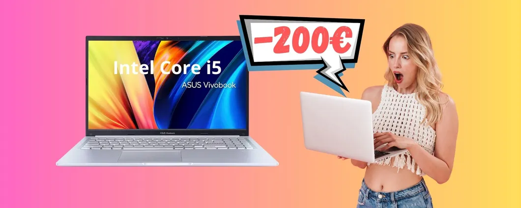 ASUS Vivobook 15 al PREZZO più BASSO di SEMPRE (-200€)