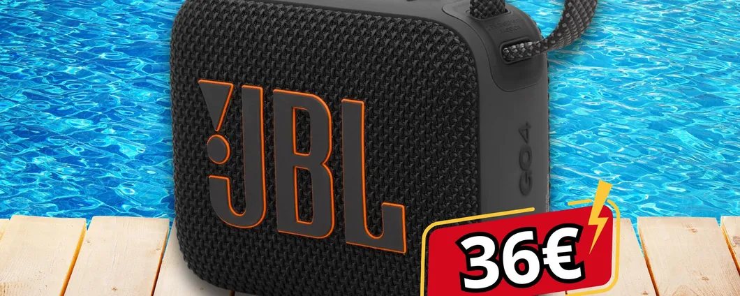 SOLO 36€ per l'incredibile JBL GO 4: lo speaker bluetooth migliore di sempre!