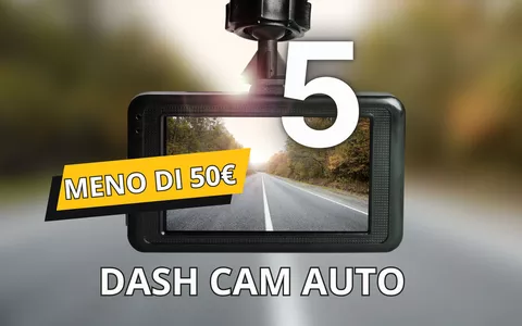 5 DASH CAM per la tua auto a MENO DI 50€ su Amazon: scoprile tutte!