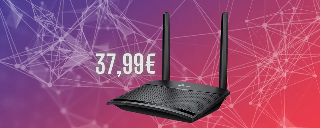Prestazioni 4G LTE a portata di mano con TP-Link TL-MR110 a 37€