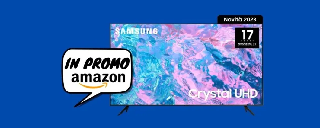 Fantastica Smart tv Samsung da 50 pollici ORA IN OFFERTA su Amazon!