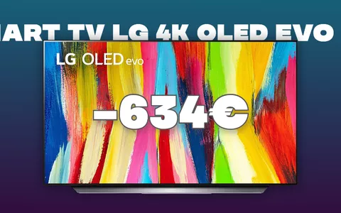 CROLLA di 634€ il prezzo dello Smart TV LG 48