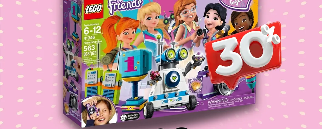 Lego Friends per bimbe: scopri la box dell'amicizia IN SUPER SCONTO su eBay!