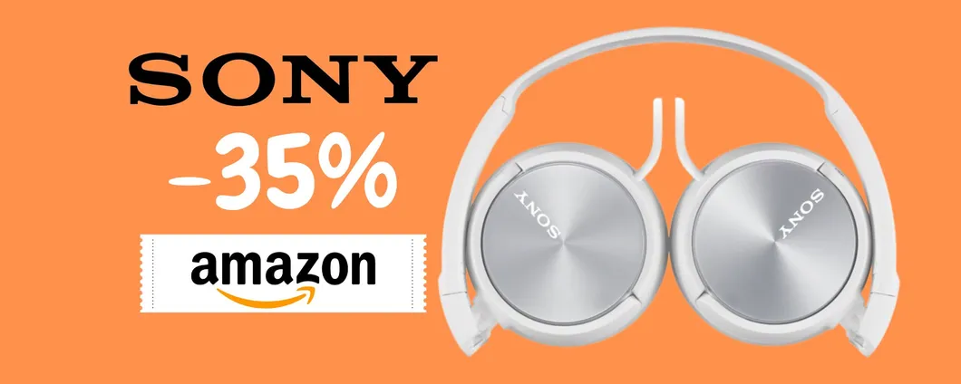 Tutta la qualità di SONY in un paio di Cuffie perfette per musica e gaming: SCONTO SHOCK