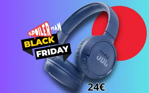 Cuffie JBL On-Ear: stilose e performanti a soli 24€ con il Black Friday anticipato