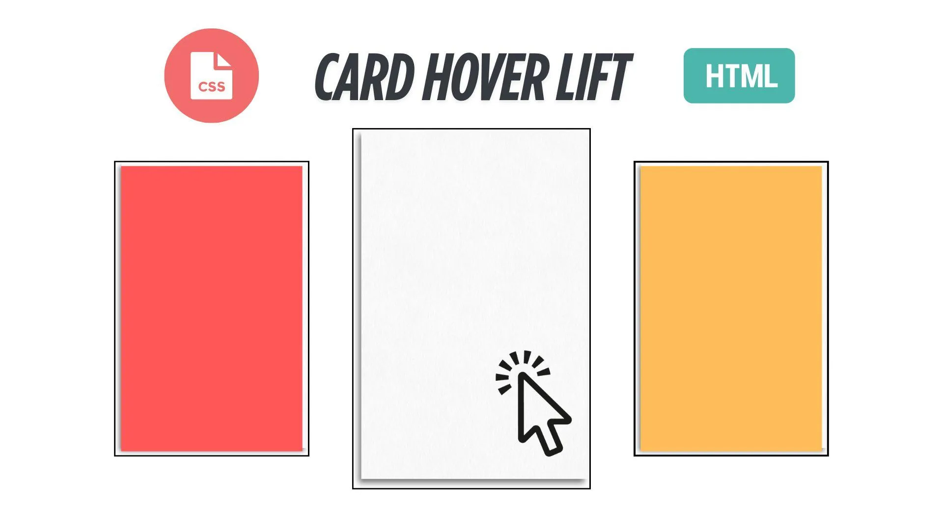Card Hover Lift con HTML e CSS | CSS | HTML.it