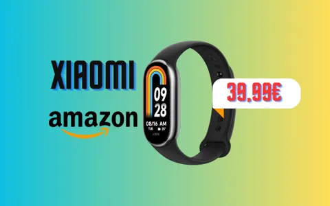 La nuova Xiaomi Smart Band 8 è finalmente su Amazon ad un PREZZO SUPER