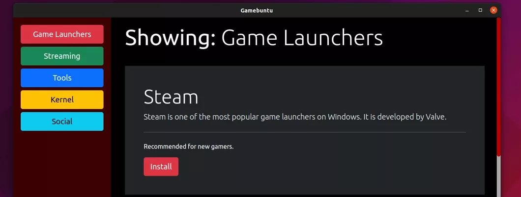 Gamebuntu 1.0: fresco di rilascio con tante novità