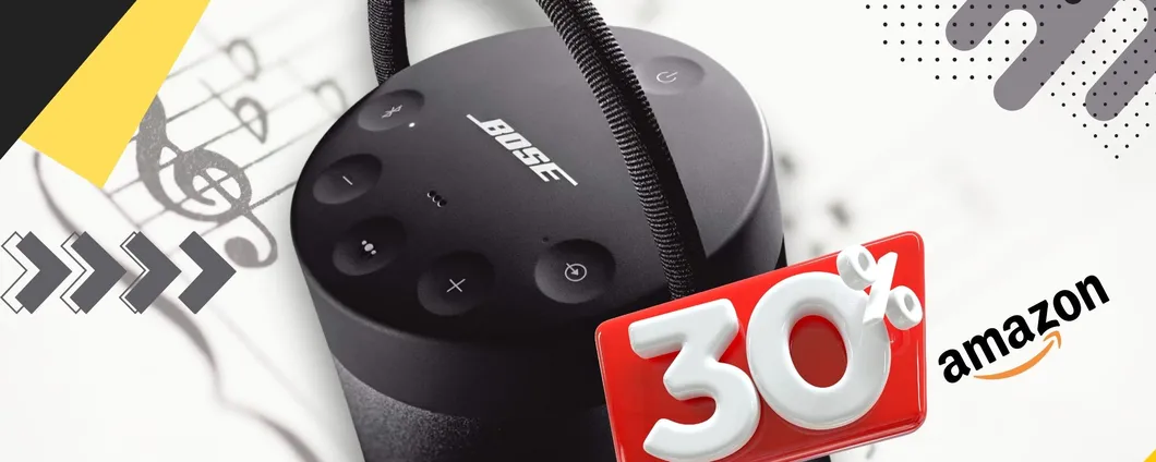 Bose Diffusore SoundLink Revolve+ II: CROLLA DI 100€ per qualità audio al top!