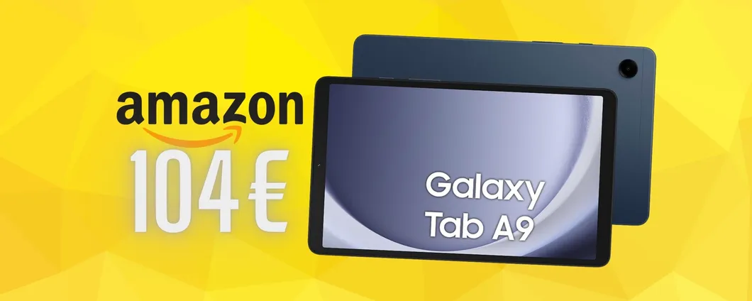 Samsung Galaxy Tab A9: qualità e design in offerta a soli 104€