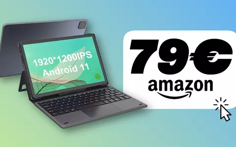 Tablet Android 11 ibrido in OFFERTA LAMPO a meno di 80€: solo su Amazon