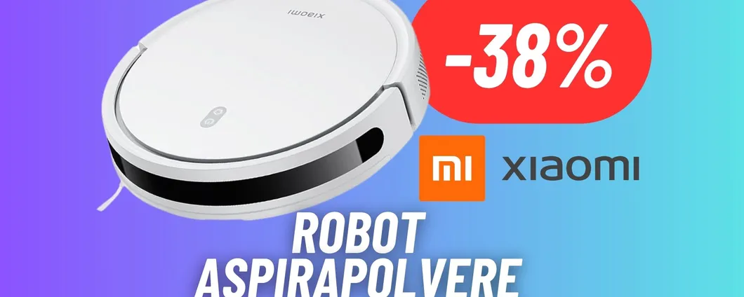 Pulisci ogni angolo della casa SENZA SFORZO: il robot Xiaomi è in MAXI SCONTO