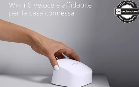 Sistema mesh Amazon eero Pro 6 con Wi-Fi 6 ad un prezzo SCONVOLGENTE su Amazon