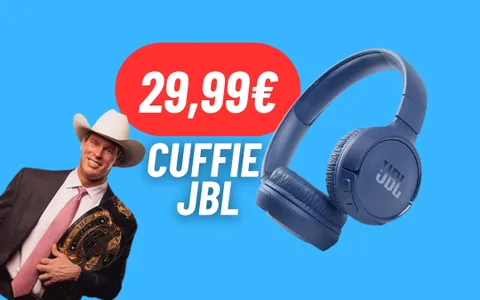 OFFERTA PAZZESCA sulle cuffie JBL: la qualità massima al 42% DI SCONTO