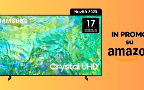 Tv Samsung 50 pollici: su Amazon RISPARMI 170 euro, corri a prenderla!