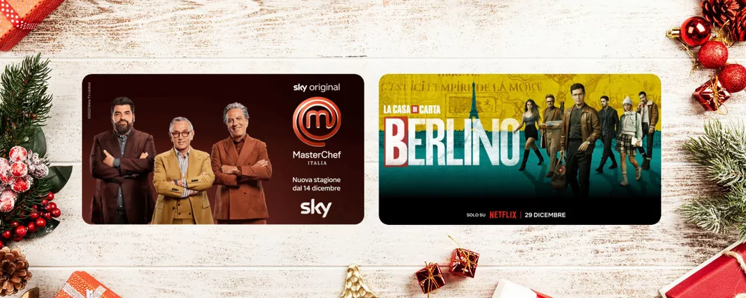 Il regalo di Natale perfetto: Sky e Netflix insieme a 19,90 euro al mese