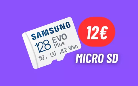 La scheda di memoria Samsung da 128GB a 12€ è IMPERDIBILE: PREZZO FOLLE