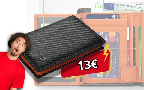 Portafoglio blocca rfid on sale