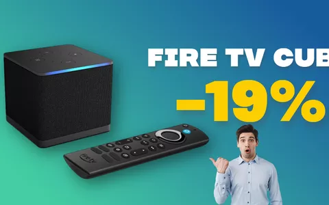 Fire TV Cube finalmente in SCONTO: è il miglior lettore multimediale di Amazon